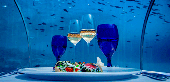 Самый большой подводный ресторан откроется на Мальдивах