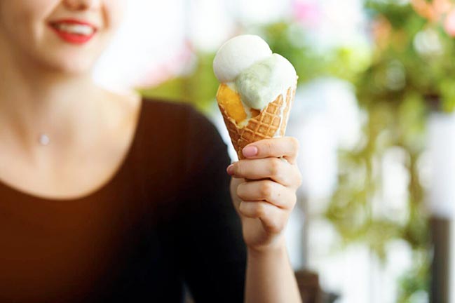 Сезон мороженого в ресторане Mercato Italiano