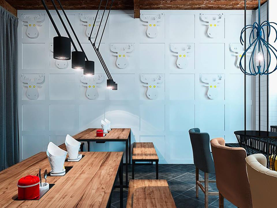Новое место (Киев): стильная кофейня Blue Cup Coffee Shop