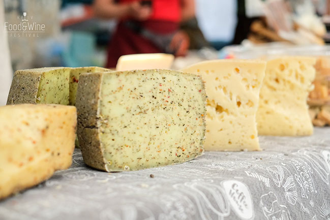 Say cheese: крафтові українські та європейські сири на 16-му Kyiv Food and Wine Festival