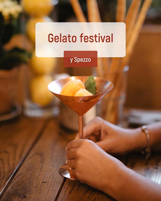 Gelato festival у мережі ресторанів Spezzo
